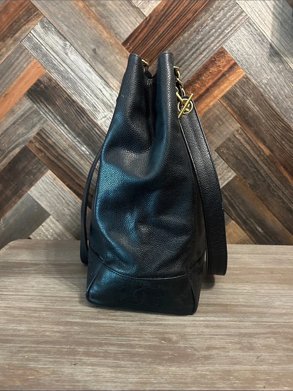 Vintage Chanel Triple CC Shoulder Bag